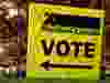 An Elections Canada vote sign