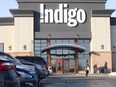 Customers leave an Indigo store in London, Ont., on Nov. 29, 2013