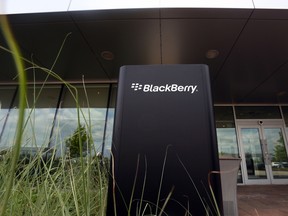 BlackBerry Ltd. headquarters in Waterloo, Ont.
