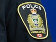 A Winnipeg Police Service shoulder badge